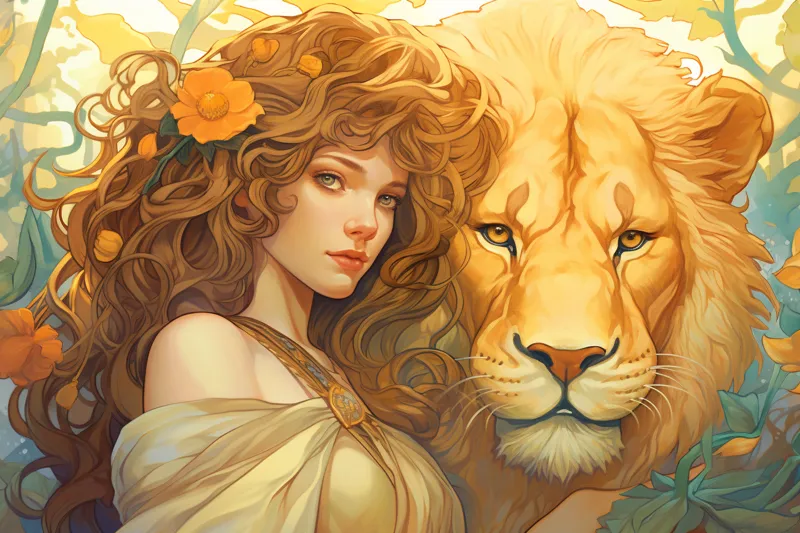 What does it mean to dream of a loving lion?