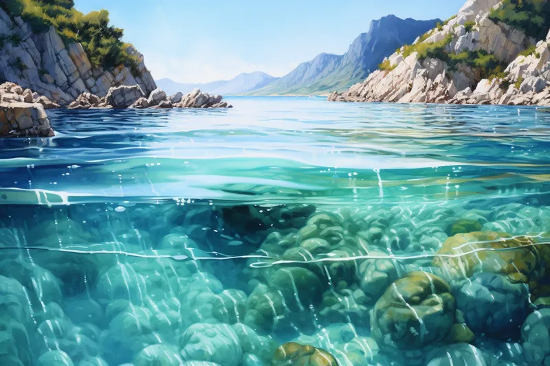 What does it mean to dream of a crystal clear sea?