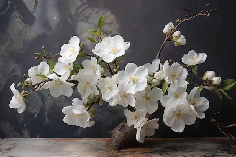 What does dreaming of white flowers mean?